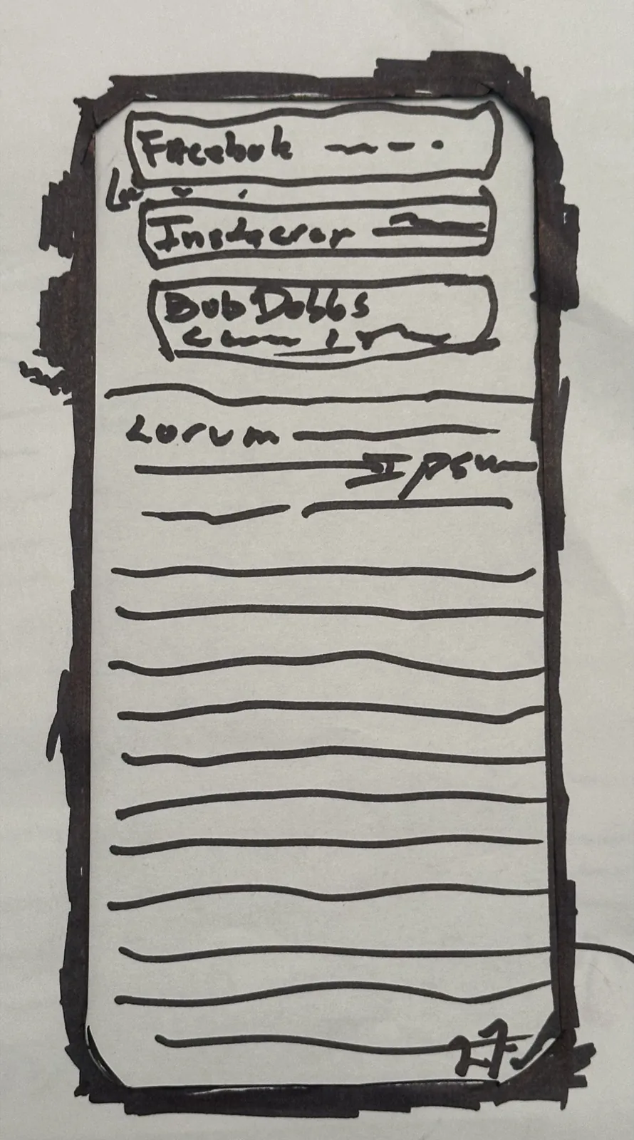 Paper phone screen with three notification banners stacked over the reading page