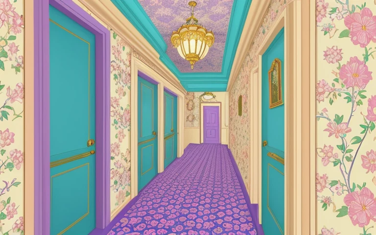 The Wallpaper Is Breathing independently generated descriptive graphic