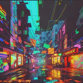 DreamShaper 8 rgb-melt example 195
