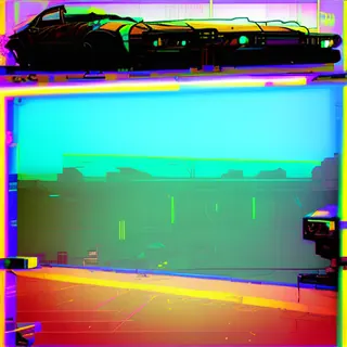 Inkpunk Diffusion rgb-melt example 413