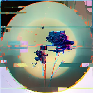 Inkpunk Diffusion rgb-melt example 419