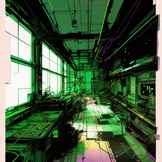 Inkpunk Diffusion signal-decay example 428