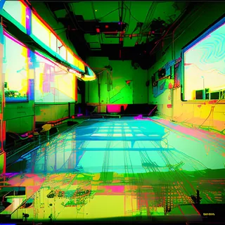Inkpunk Diffusion rgb-melt example 433