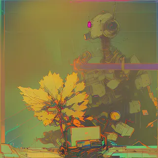 Inkpunk Diffusion rgb-melt example 459
