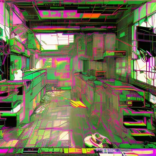 Inkpunk Diffusion rgb-melt example 465