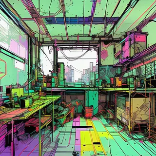 Inkpunk Diffusion signal-decay example 488