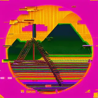 Stable Diffusion 1.5 baseline rgb-melt example 27