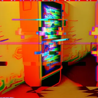 Stable Diffusion 1.5 baseline rgb-melt example 57