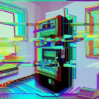 Stable Diffusion 1.5 baseline rgb-melt example 97