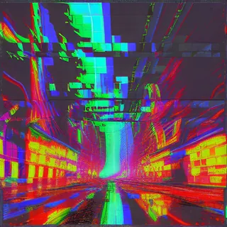 Stable Diffusion 1.5 baseline rgb-melt example 99