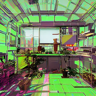 Stable Diffusion 1.5 baseline rgb-melt example 103