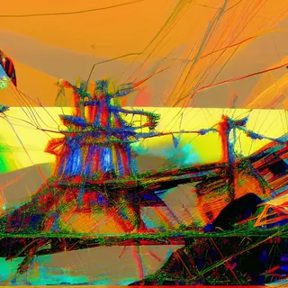 Stable Diffusion 1.5 baseline rgb-melt example 113